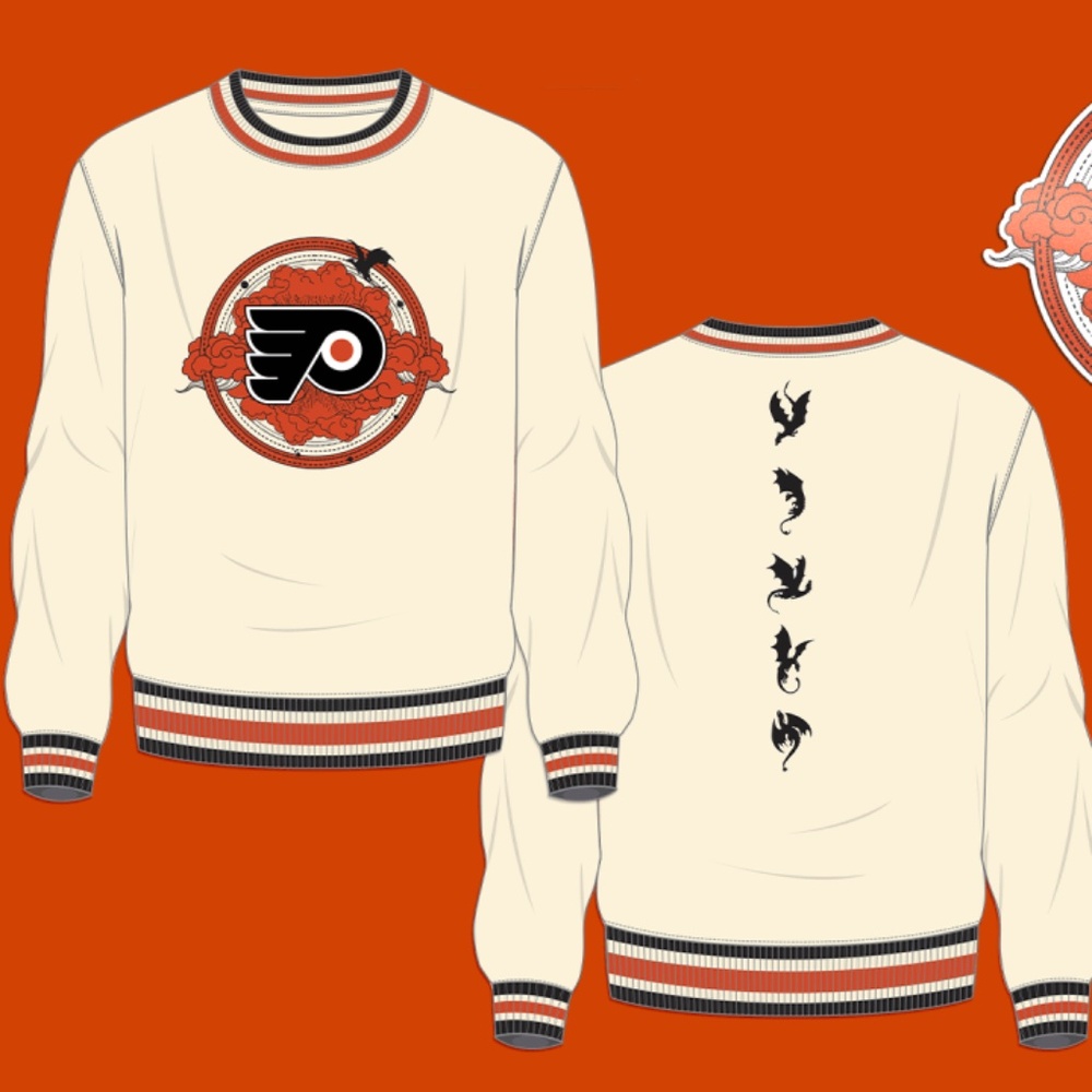 Exclusive Flyers x Fourth Wing Sweatshirt.  Size Large